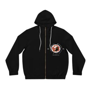 Breaking Roulette 2024 Black Full-Zip Hoodie